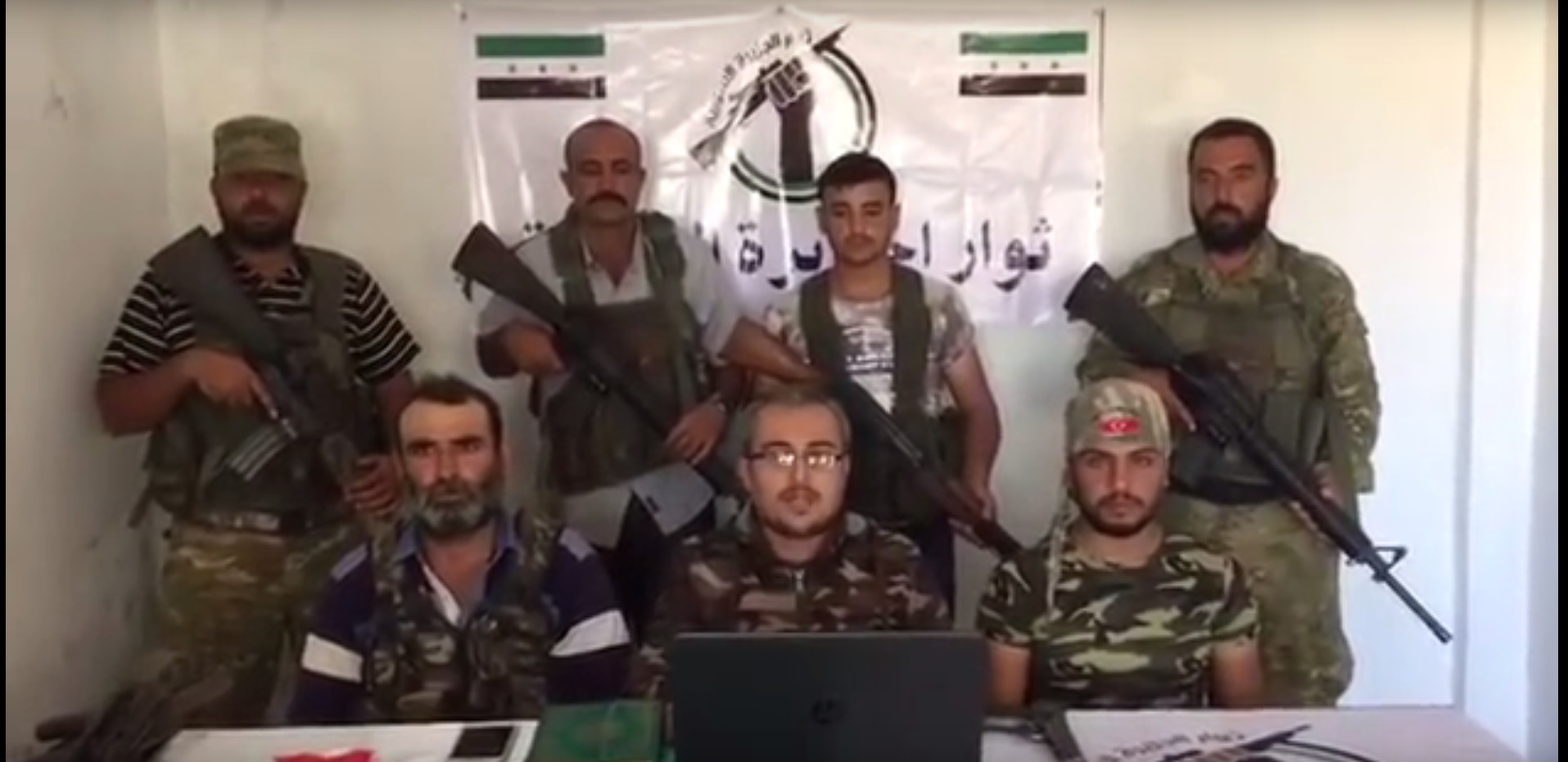 فيديو (ثوار الكرد الشرفاء) يعلنون انضمامهم لفصيل ثوار الجزيرة السورية