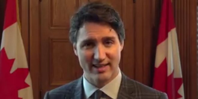 بالفيديو: رئيس وزراء كندا: "اللاجئون السوريون بمجرد وصولهم مطارات كندا يصبحون كنديون جدد"