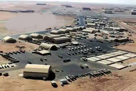 خبراء أمريكيون تمكنوا من الانتهاء من تجهيز مطار عسكري في قرية أبوحجر شرق رميلان