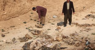 الشرطة العراقية تعثر على مقبرة جماعية في جنوب الموصل