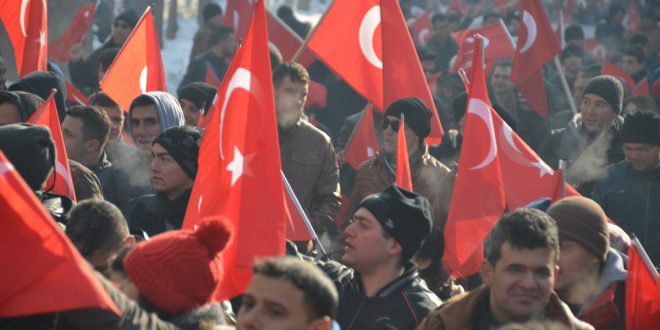 مظاهرات في جنوب وشرق تركيا تنديدا بإرهاب "بي كا كا"